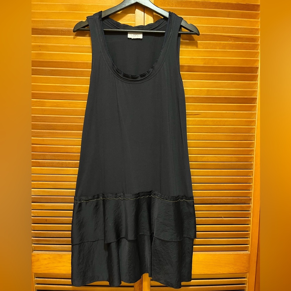 LOFT Deep Navy Dress